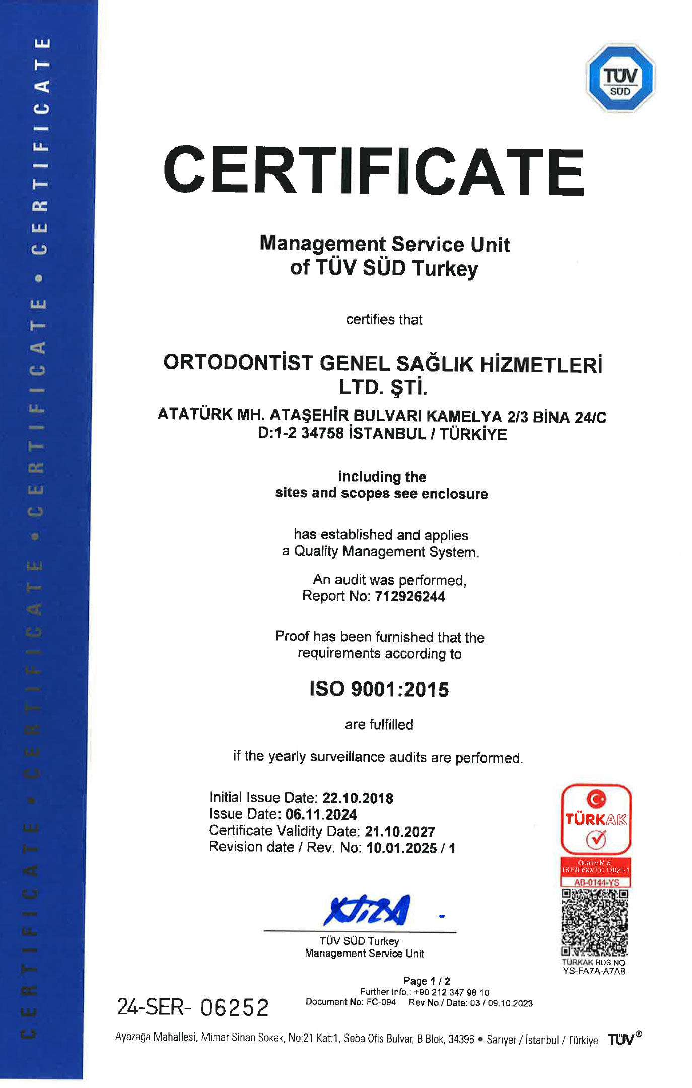 ortodontist 9001