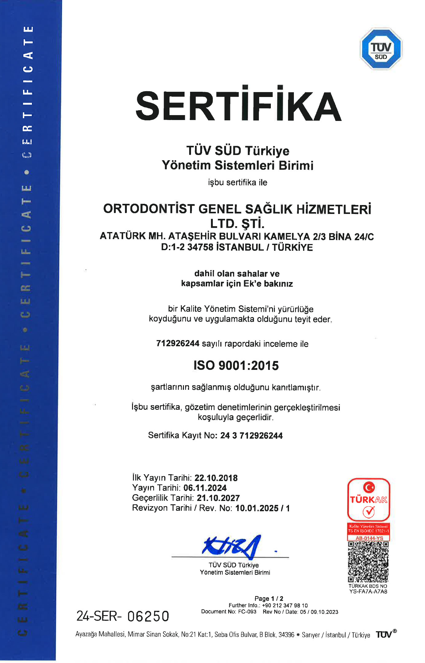 ortodontist 9001